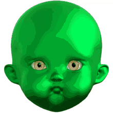 balenciaga claudiamate emoji green vomit