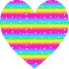 heart rainbow glitter rainbow heart