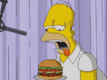 Homer Burger GIF - Burger GIFs