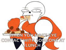 Papyrus Undertale GIF - Papyrus Undertale When You Make Eye Contact GIFs