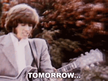Tomorrow Bee Gees GIF - Tomorrow Bee Gees Robin Gibb GIFs