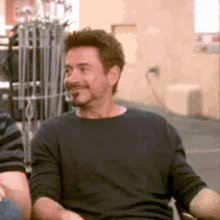 Cute Laugh Robert Downey Jr GIF - Cute Laugh Robert Downey Jr Rdj GIFs