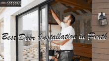 Door Installation Perth Concept Products GIF - Door Installation Perth Concept Products Combo Doors GIFs