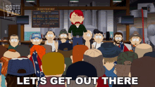 Lets Get Out There Darryl Weathers GIF - Lets Get Out There Darryl Weathers South Park GIFs