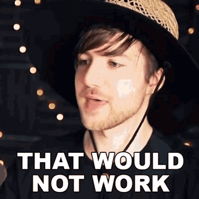 That Would Not Work Robert Geraldino GIF That Would Not Work Robert Geraldino Robertidk