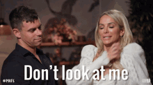 Dont Look At Me Married At First Sight GIF - Dont Look At Me Married At First Sight Stop Looking At Me GIFs