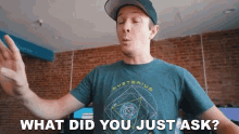 What Did You Just Ask Wren Weichman GIF - What Did You Just Ask Wren Weichman Corridor Crew GIFs