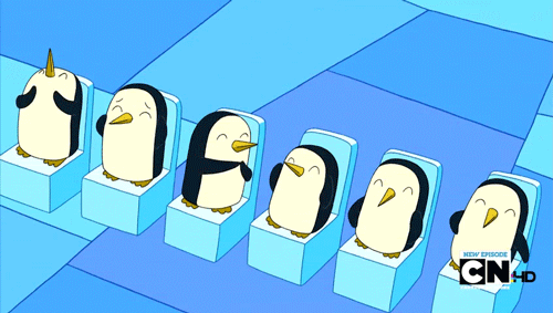 Wild Applause GIF - Adventuretime Clapping Penguins GIFs