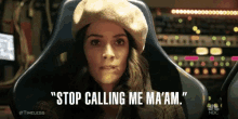 maam stop calling me maam abigail spencer lucy preston timeless maam stop calling me maam abigail spencer lucy preston timeless