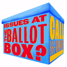 issues at the ballot box ballot box ballot polling vote in person