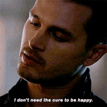 I Dont Need To Take The Cure To Be Happy With You Enzo St John GIF - I Dont Need To Take The Cure To Be Happy With You Enzo St John Michael Malarkey GIFs