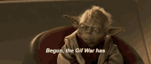Yoda Gif GIF - Yoda Gif War GIFs