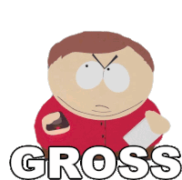 Gross Eric Cartman Sticker - Gross Eric Cartman South Park Stickers