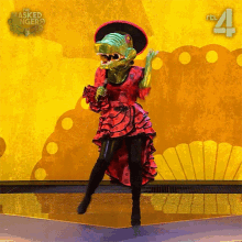 Performing The Masked Singer GIF - Performing The Masked Singer Dancing GIFs