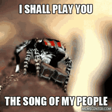 Meme Spider GIF - Meme Spider Spider With Drums GIFs