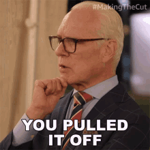 You Pulled It Off Making The Cut GIF - You Pulled It Off Making The Cut You Did It GIFs