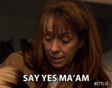 Say Yes Maam Manners GIF - Say Yes Maam Manners Formality GIFs
