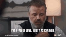 Im A Fan Of Love Guilty As Charged Dr Iggy Frome GIF - Im A Fan Of Love Guilty As Charged Dr Iggy Frome New Amsterdam GIFs