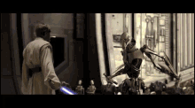 General Grievous Star Wars GIF - General Grievous Star Wars Lightsaber GIFs