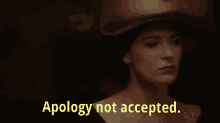 Marvel Bridget Regan GIF - Marvel Bridget Regan Apology Not Accepted GIFs