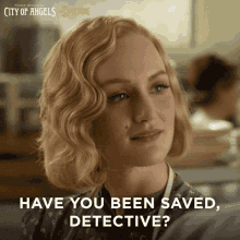 Have You Been Saved Detective Kerry Bishé GIF - Have You Been Saved Detective Kerry Bishé Sister Molly GIFs