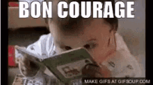 Bon Courage GIF - Bon Courage Brevet Bac GIFs