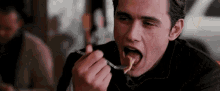 So Good James Franco GIF - So Good James Franco Eating GIFs