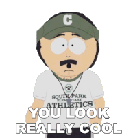 You Look Really Cool Randy Marsh Sticker - You Look Really Cool Randy Marsh South Park Stickers