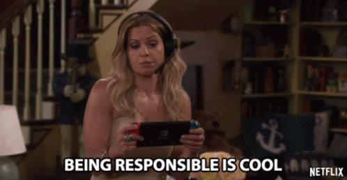 Being Responsible Is Cool Candace Cameron Bure GIF - Being Responsible Is Cool Candace Cameron Bure Dj Tanner Fuller GIFs