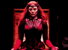 Scarlet Witch Wanda Maximoff GIF - Scarlet Witch Wanda Maximoff Multiverse Of Madness GIFs