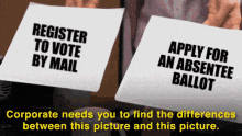 Register To Vote By Mail Apply For An Absentee Ballot GIF - Register To Vote By Mail Apply For An Absentee Ballot The Office Meme GIFs
