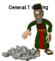 General T General_t123 Sticker - General T General_t123 Stoning Stickers