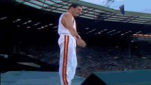 Queen Freddie Mercury GIF - Queen Freddie Mercury Another One Bites The Dust GIFs