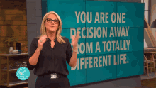 You Are One Decision Away From A Totally Different Life Move Forward GIF - You Are One Decision Away From A Totally Different Life Move Forward One Decision Away GIFs