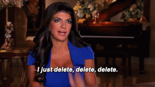 Going Through Emails GIF - Delete Realhousewives GIFs