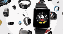 apple watch mickey mouse time watches