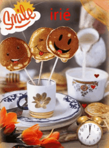 Hearts Good Morning GIF - Hearts Good Morning Pancakes GIFs