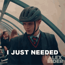 I Just Needed Some Time Otto Farrant GIF - I Just Needed Some Time Otto Farrant Alex Rider GIFs