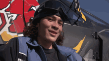 Smile At The Camera Red Bull GIF - Smile At The Camera Red Bull Miles Fallon GIFs