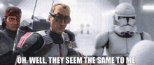 Star Wars Tech GIF - Star Wars Tech Oh Well They Seem The Same To Me GIFs