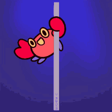 Pole Dance Crabby Crab GIF - Pole Dance Crabby Crab Pikaole GIFs