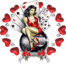 hearts poker