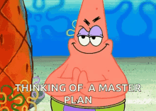 Patrick Evil Plan GIF - Patrick Evil Plan Plot GIFs