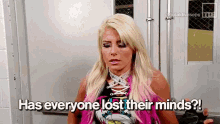 Alexa Bliss Crazy GIF - Alexa Bliss Crazy Has Everone Lost Their Minds GIFs