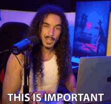 This Is Important Anthony Vincent GIF - This Is Important Anthony Vincent Ten Second Songs GIFs