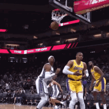 Westbrook Rock A The Baby Lakers Russell GIF - Westbrook Rock A The Baby Lakers Russell GIFs