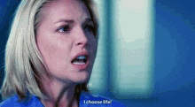 Greys Anatomy Izzie Stevens GIF - Greys Anatomy Izzie Stevens I Choose Life GIFs