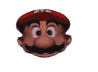 Mario Head Sticker - Mario Head Nintendo Stickers