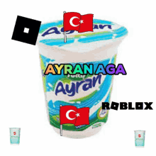 Ayran Aga Flag GIF - Ayran Aga Flag Roblox GIFs
