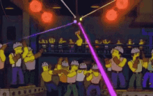 gay bar simpsons disco dance